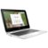 Left Zoom. HP - 2-in-1 11.6" Touch-Screen Chromebook - Intel Celeron - 4GB Memory - 32GB eMMC Flash Memory - Snow White.