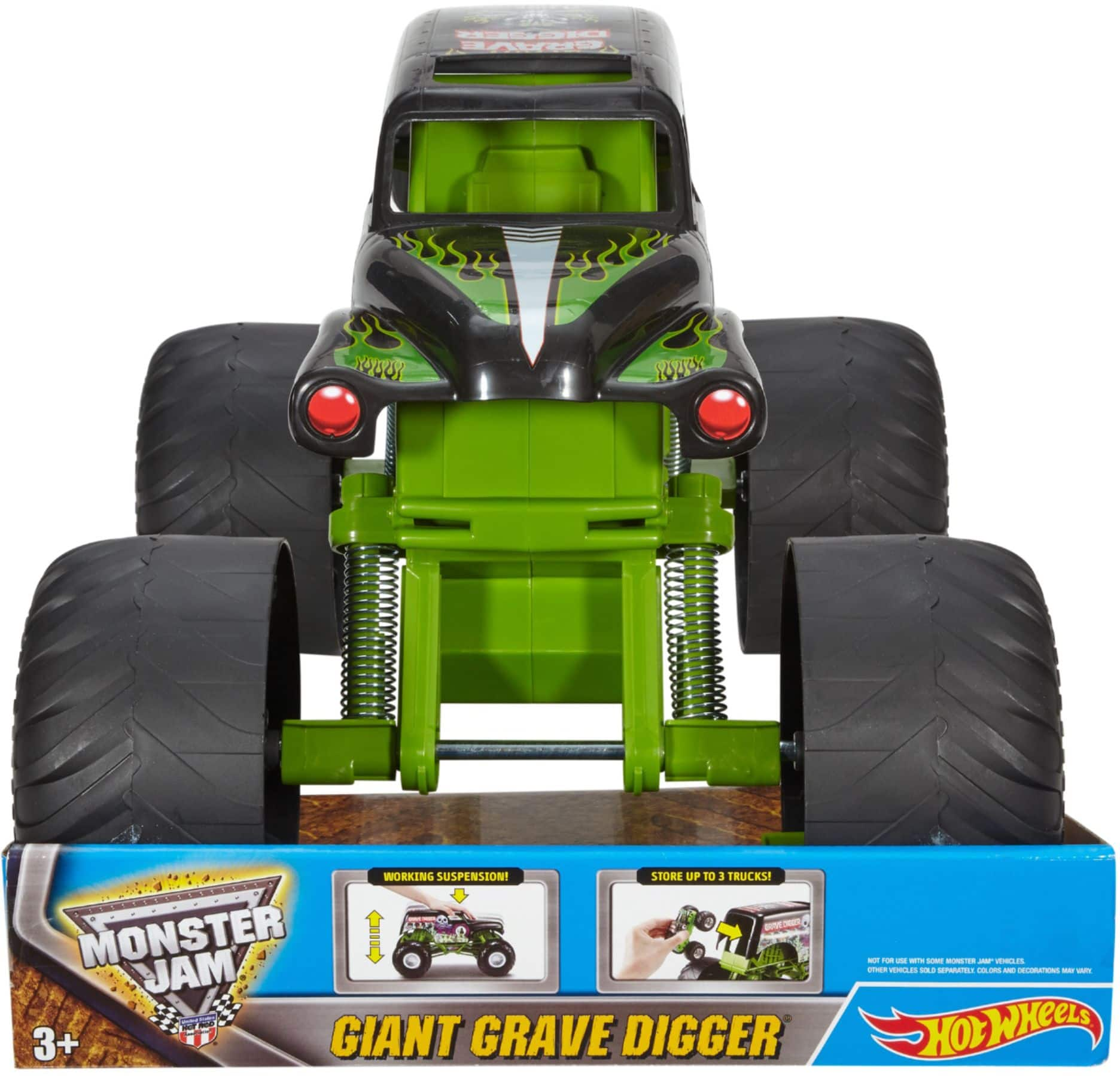 hot wheels giant grave digger