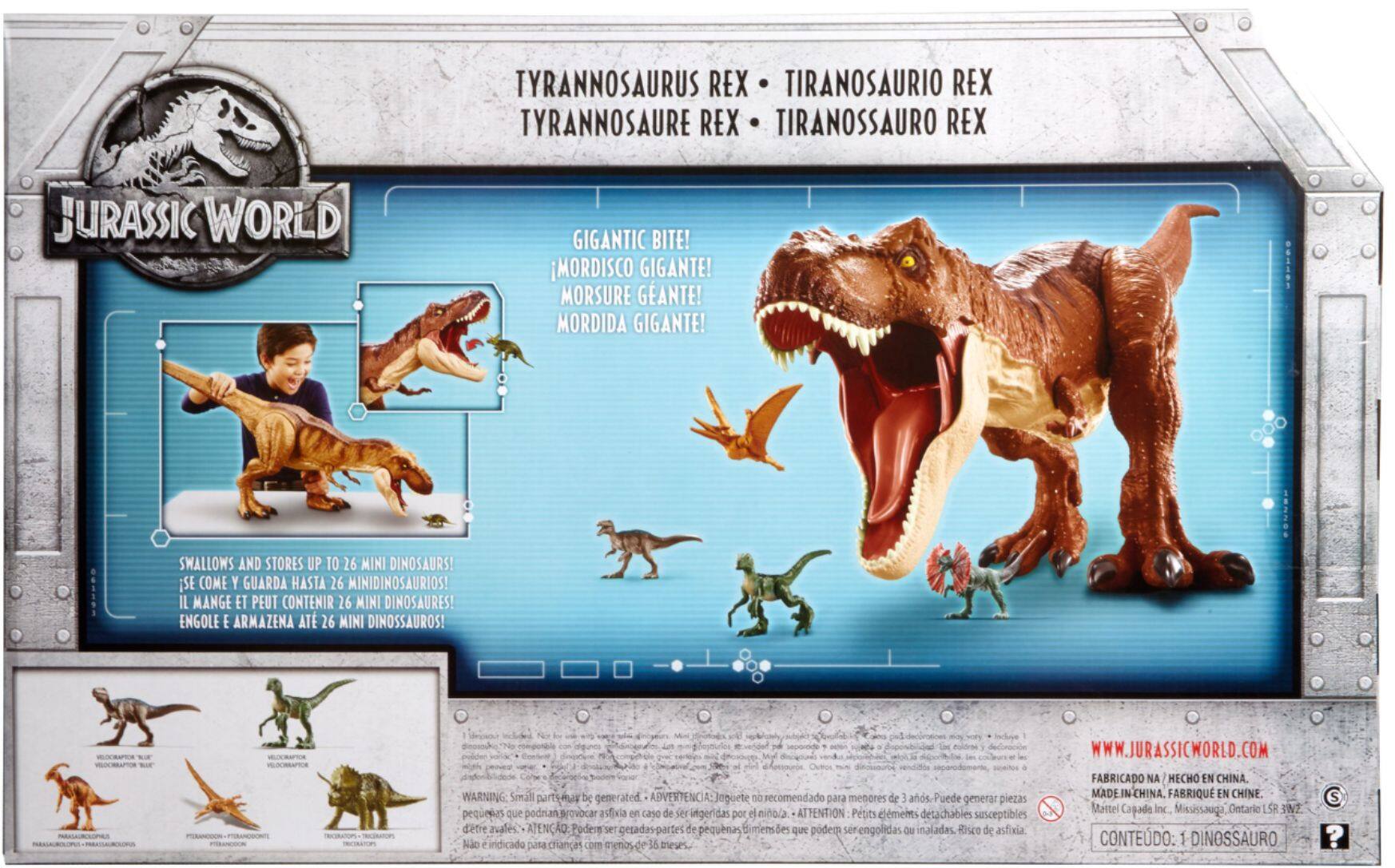 JURASSIC WORLD SUPER COLOSSAL TYRANNOSAURUS REX