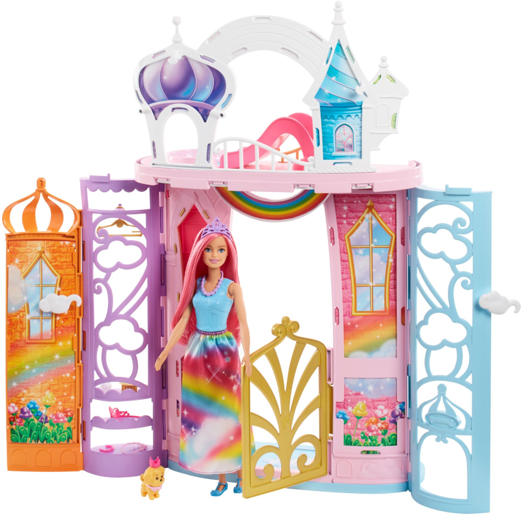 Best Buy: Barbie Dreamtopia Rainbow Cove Castle Play Set FRB15