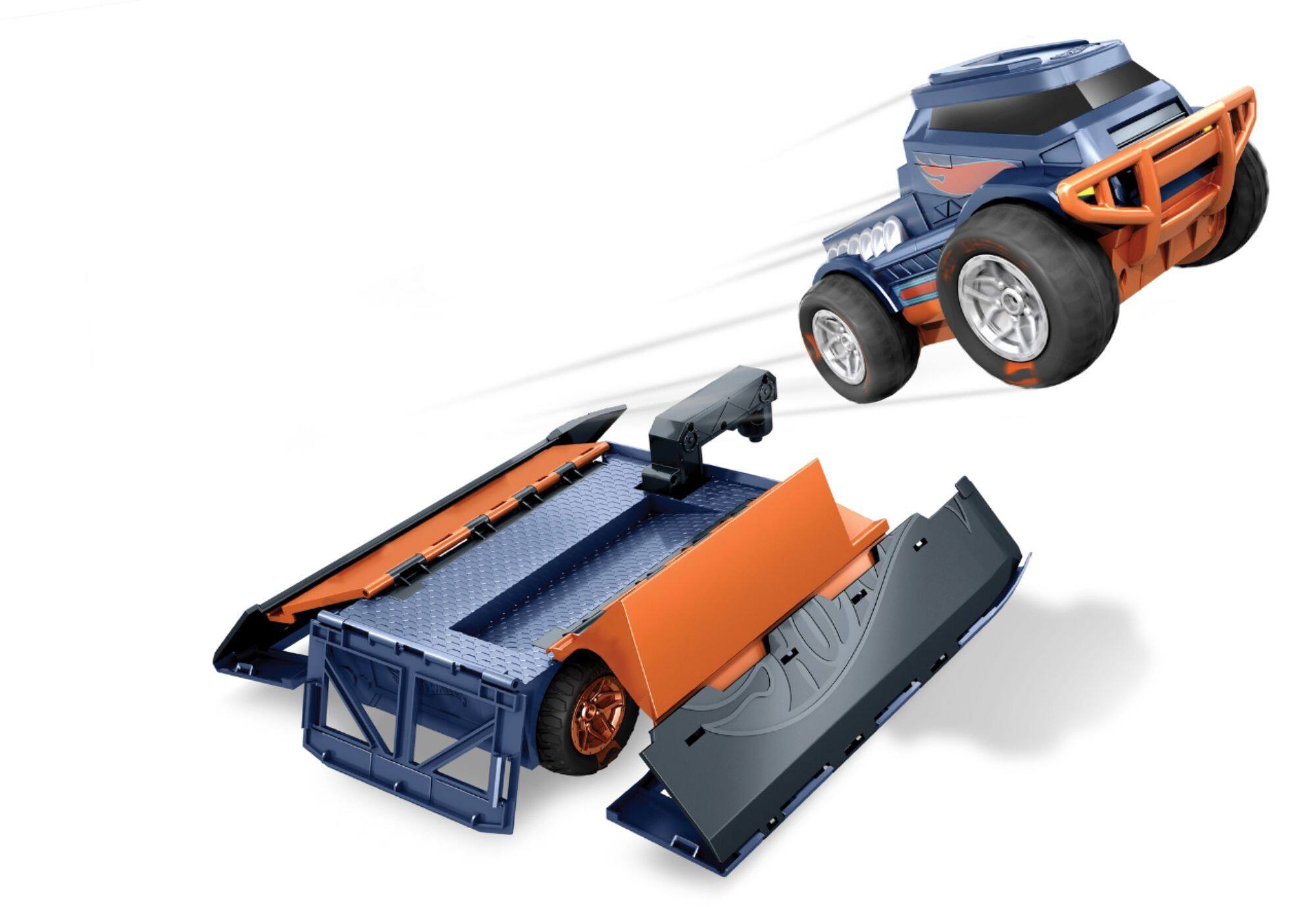 hot wheels rc stunt truck