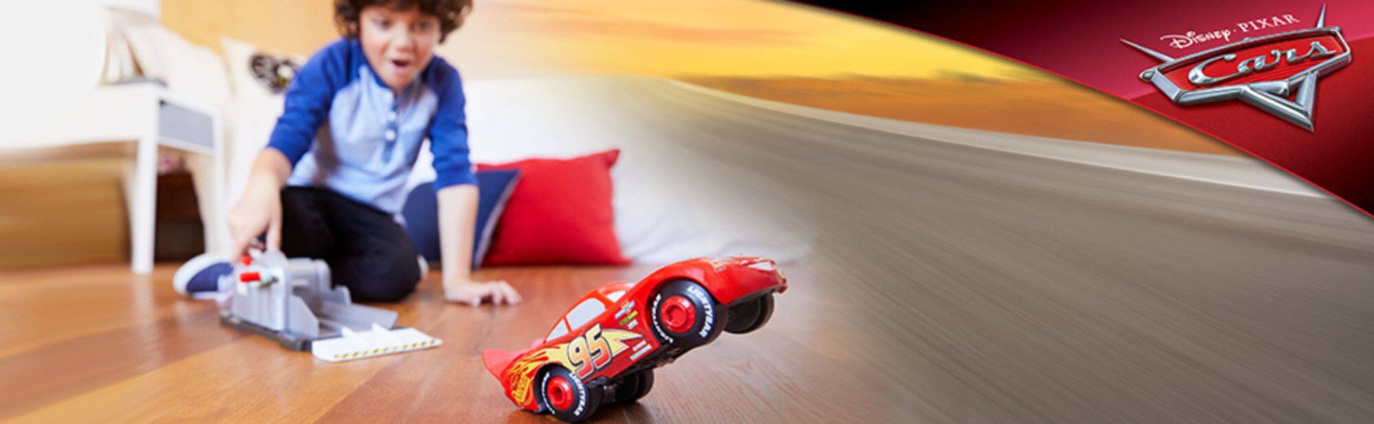 disney pixar cars stunt & skills lightning mcqueen