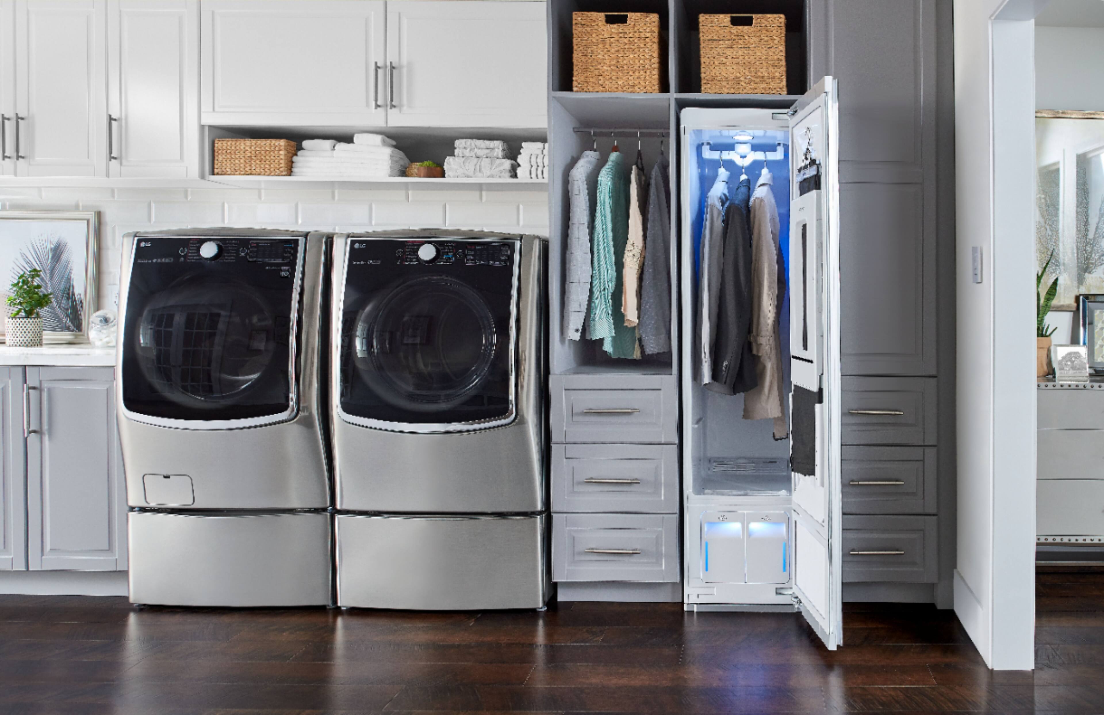 Alt View 14. LG - Styler Smart Steam Clothing Care System - White.