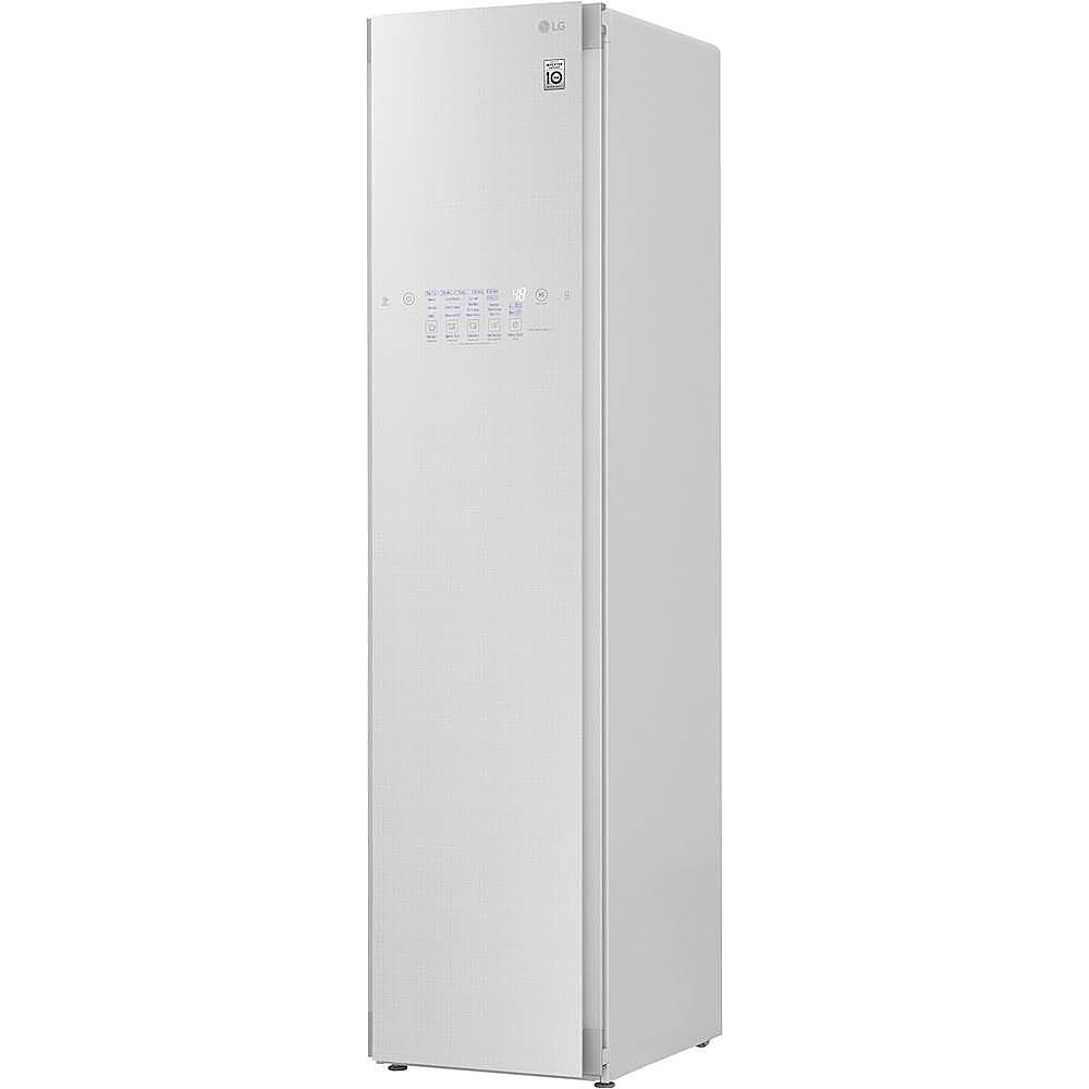 Left. LG - Styler Smart Steam Clothing Care System - White.