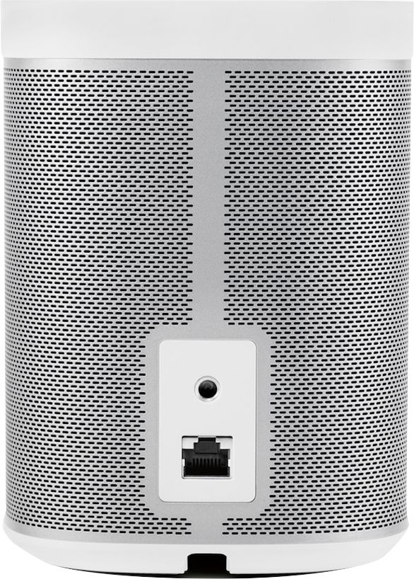 Back View: Sonos - Geek Squad Certified Refurbished PLAY:1 Wireless Speaker for Streaming Music - White