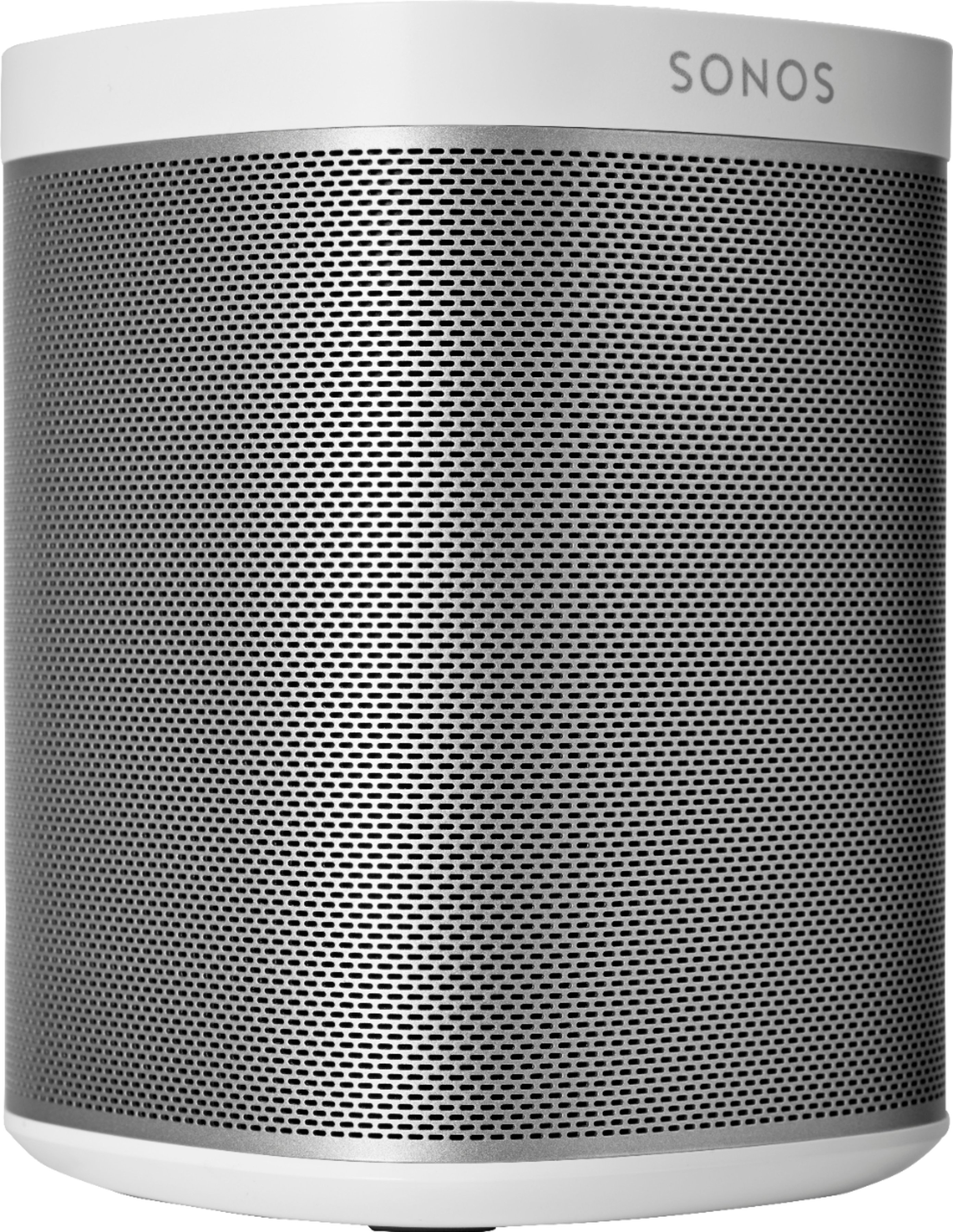 Angle View: Sonos - Geek Squad Certified Refurbished PLAY:1 Wireless Speaker for Streaming Music - White