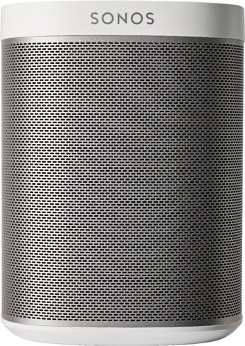 Sonos - Geek Squad Certified Refurbished PLAY:1 Wireless Speaker for Streaming Music - White