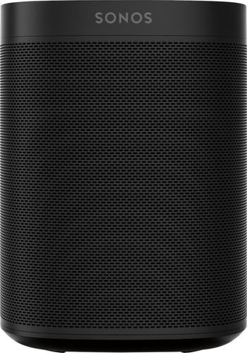 Sonos - Geek Squad Certified Refurbished One Wireless Smart Speaker with Amazon Alexa Voice Assistant - Black was $179.99 now $137.99 (23.0% off)