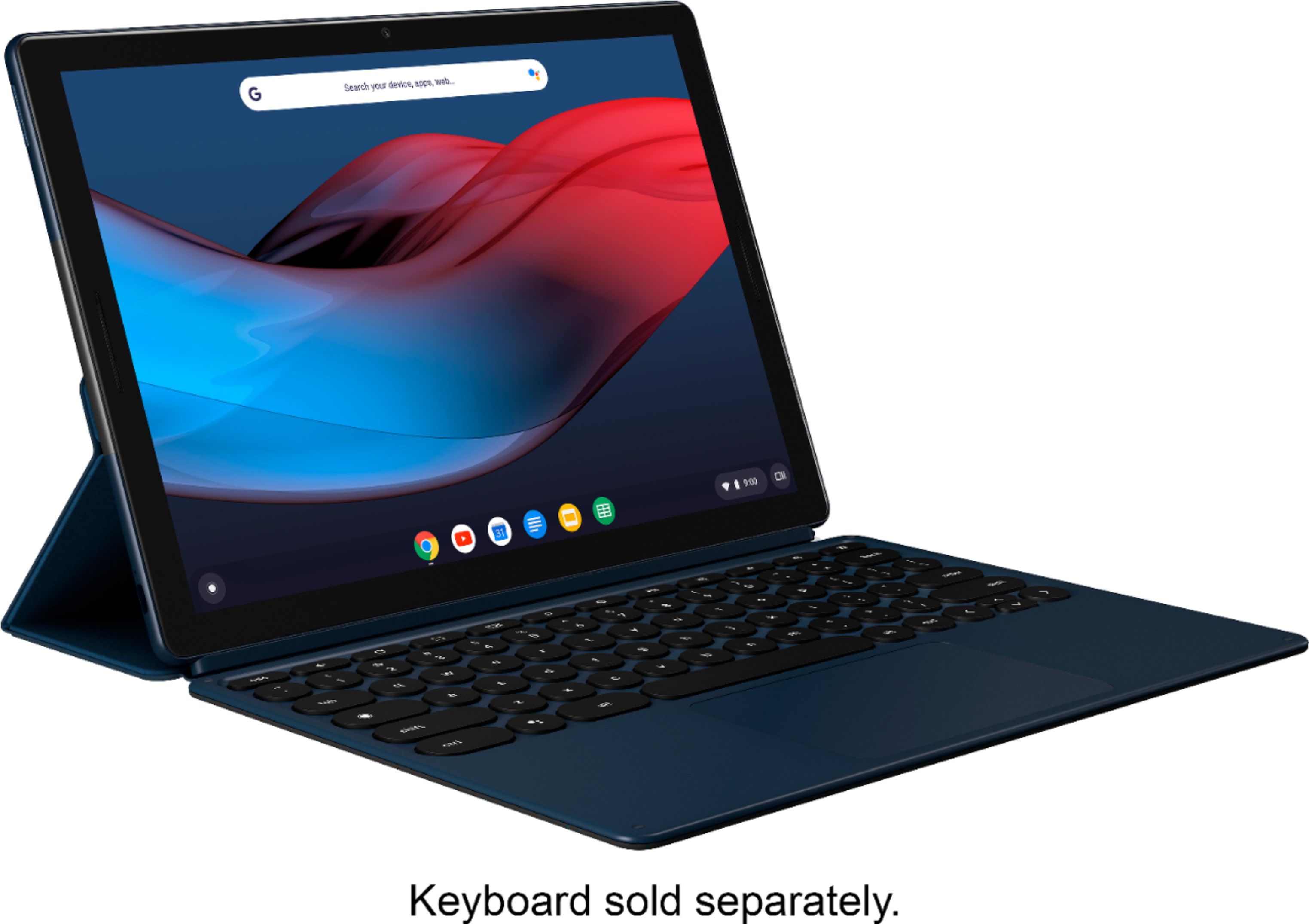 Google Pixel Slate 12 3 Tablet 64gb Midnight Blue Ga00345 Us Best Buy - how to get roblox on chromebook 2018