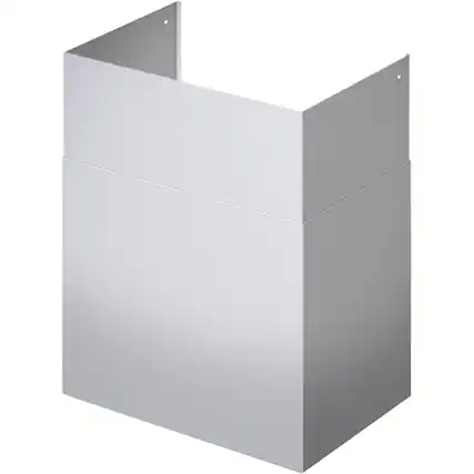 Front. Thermador - Telescopic Flue Cover for PROFESSIONAL SERIES HPCN48WS - Stainless Steel.