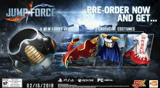 Jump Force Pre Order Bonus Best Buy