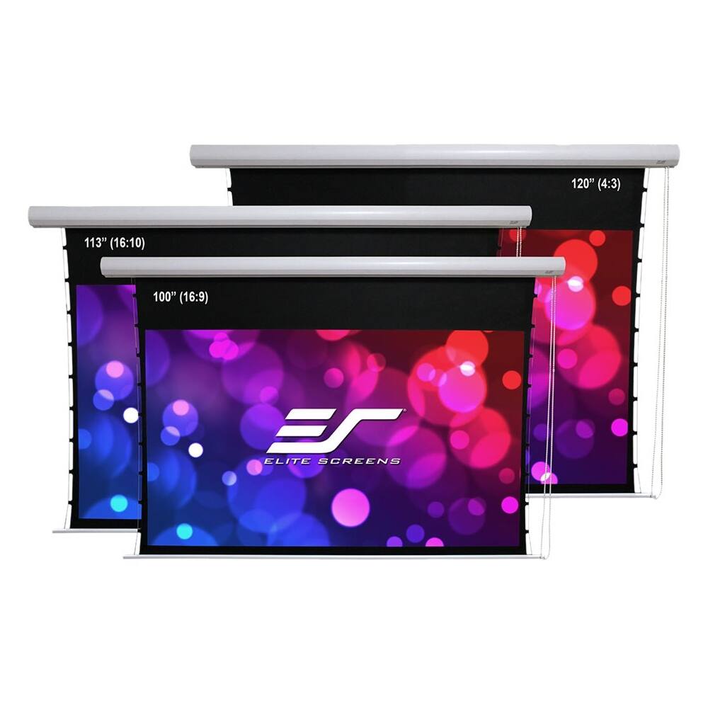 Best Buy Elite Screens Manual TabTension Series 100" Projector Screen