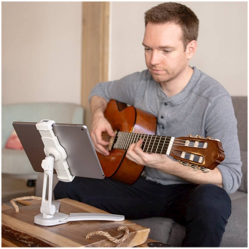 Alt View 12. Kanto - Universal Stand for Phones & Tablets up to 7.5" Wide - White.