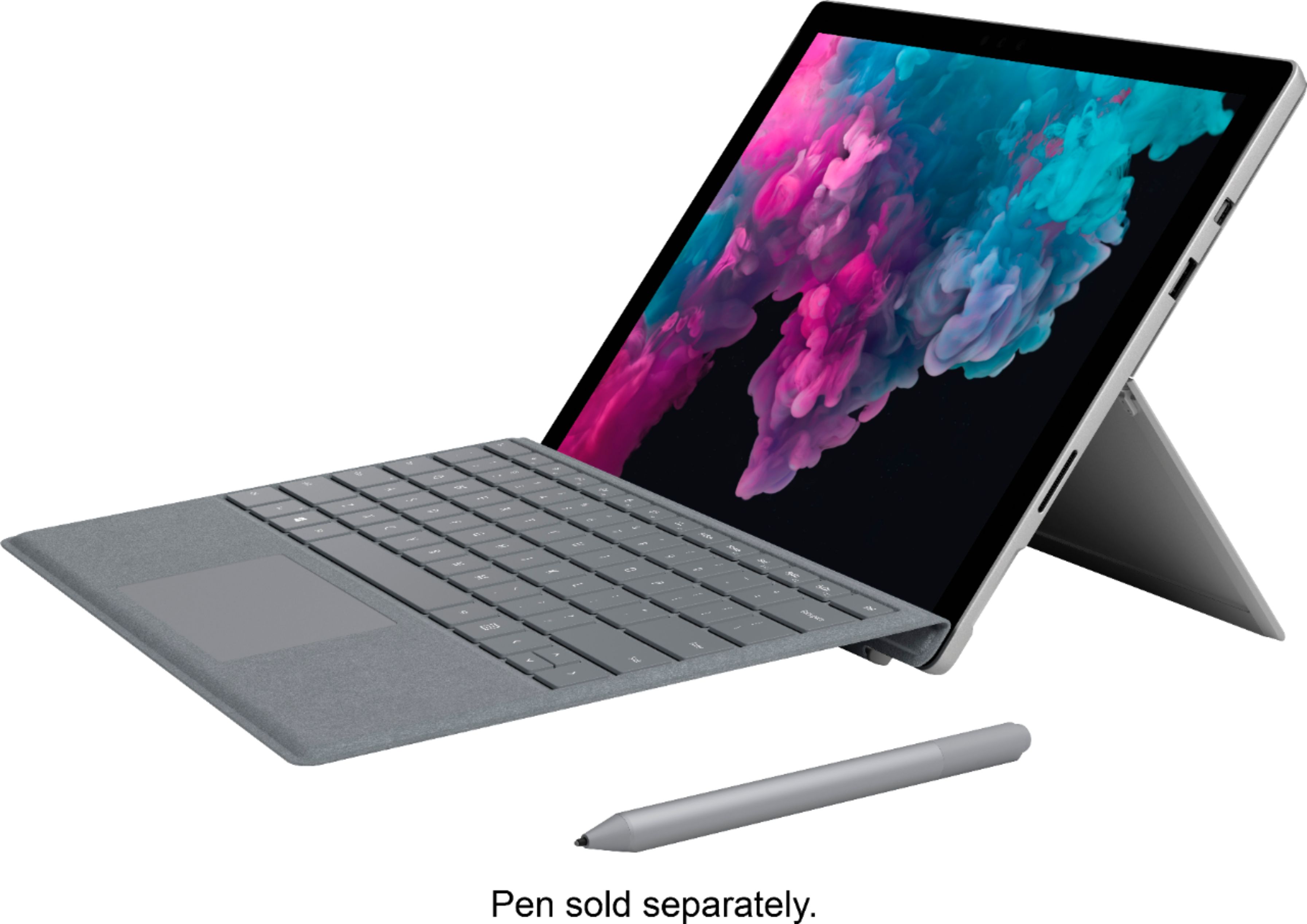  Microsoft Surface Pro (5th Gen) (Intel Core i5, 8GB RAM,  128GB) with Platinum Cover Newest Version : Electronics