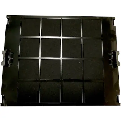 Front. Thermador - Charcoal Filter Set for MASTERPIECE SERIES HMDW30WS Hoods - Black.