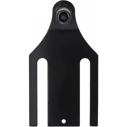 Front. EchoMaster - Spare Tire Back-Up Camera for Select Jeep Wrangler Vehicles - Black.