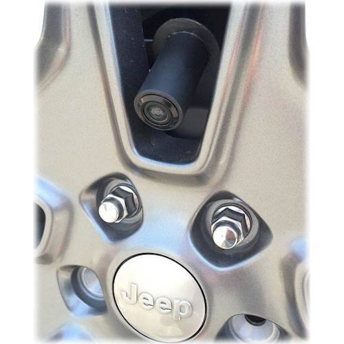 Alt View 12. EchoMaster - Spare Tire Back-Up Camera for Select Jeep Wrangler Vehicles - Black.
