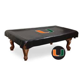 Holland Bar Stool Co. - Miami Hurricanes 8' Billiard Table Cover - Multicolor