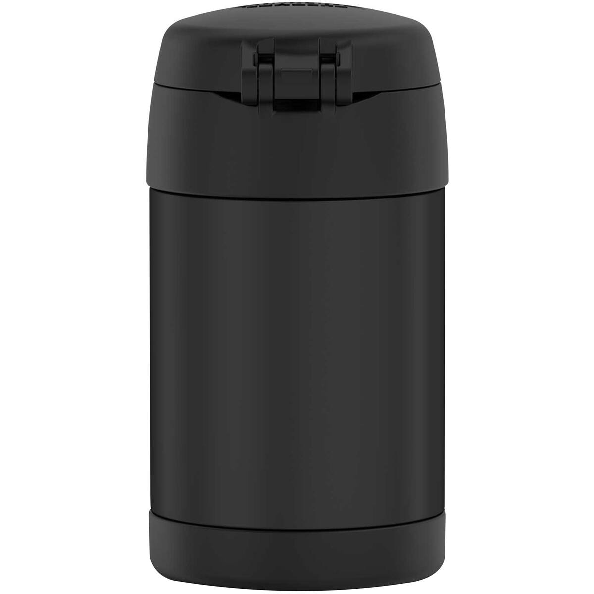 Alt View 1. Thermos - Thermos 16 oz. Kid's Funtainer Stainless Steel Insulated Food Jar - Black Matte - Black.