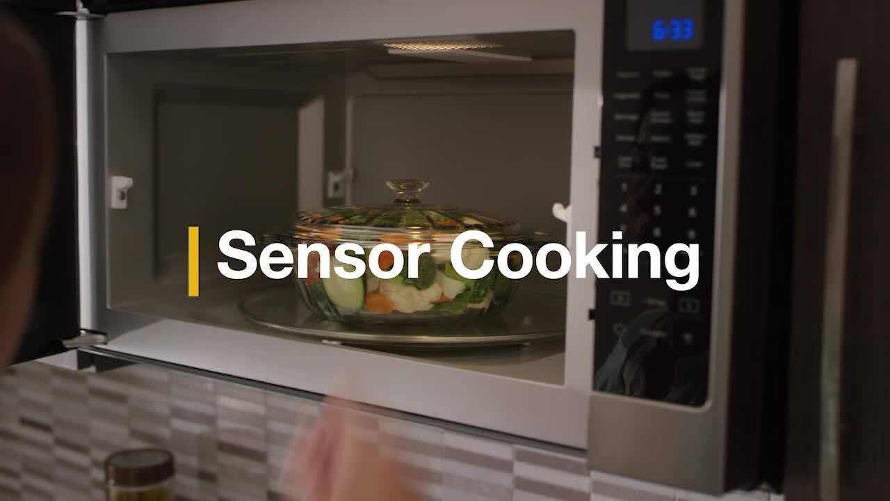 Whirlpool 2.1 Cu. Ft. OvertheRange Microwave with Sensor Cooking Stainless steel at