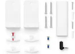 Bose - Soundbar Wall Bracket - White