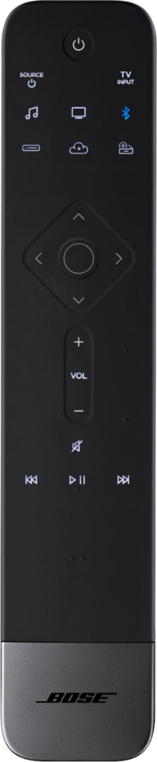 Angle View: Bose - Soundbar Universal Remote - Black