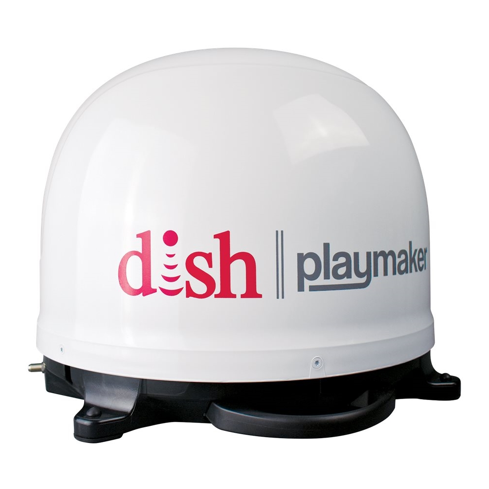 Left View: Winegard Company PL7000R Dish Playmaker Portable Antenna