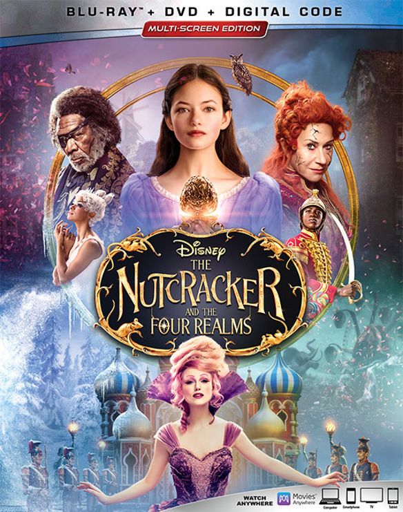  The Nutcracker and the Four Realms [Includes Digital Copy] [Blu-ray/DVD] [2018]