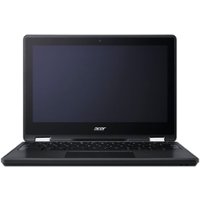 Acer - Spin 11 2-in-1 11.6" Refurbished Touch-Screen Chromebook - Intel Celeron - 4GB Memory - 32GB eMMC Flash Memory - Obsidian Black - Front_Zoom
