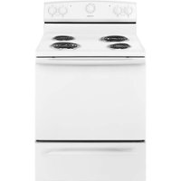 Amana - 4.8 Cu. Ft. Freestanding Electric Range - White - Front_Zoom
