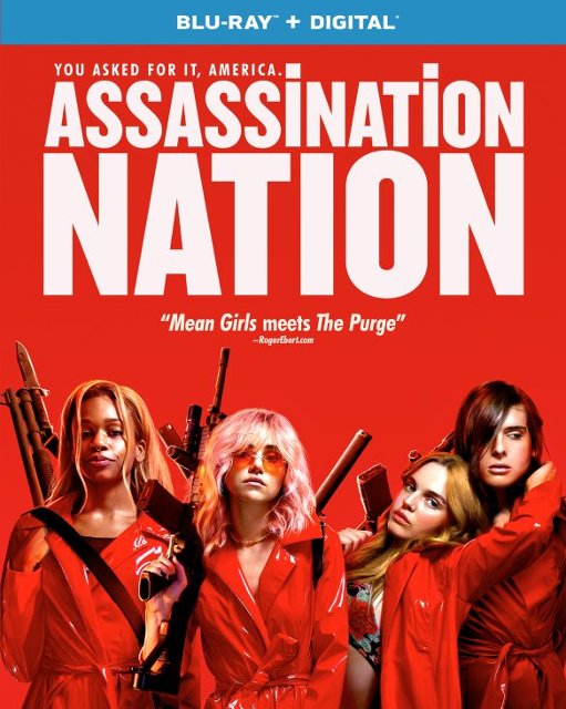 Front Standard. Assassination Nation [Includes Digital Copy] [Blu-ray] [2018].