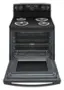 Alt View 1. Amana - 4.8 Cu. Ft. Freestanding Electric Range - Black.