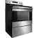 Angle. Amana - 4.8 Cu. Ft. Freestanding Electric Range - Stainless steel.