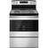 Front. Amana - 4.8 Cu. Ft. Freestanding Electric Range - Stainless Steel.