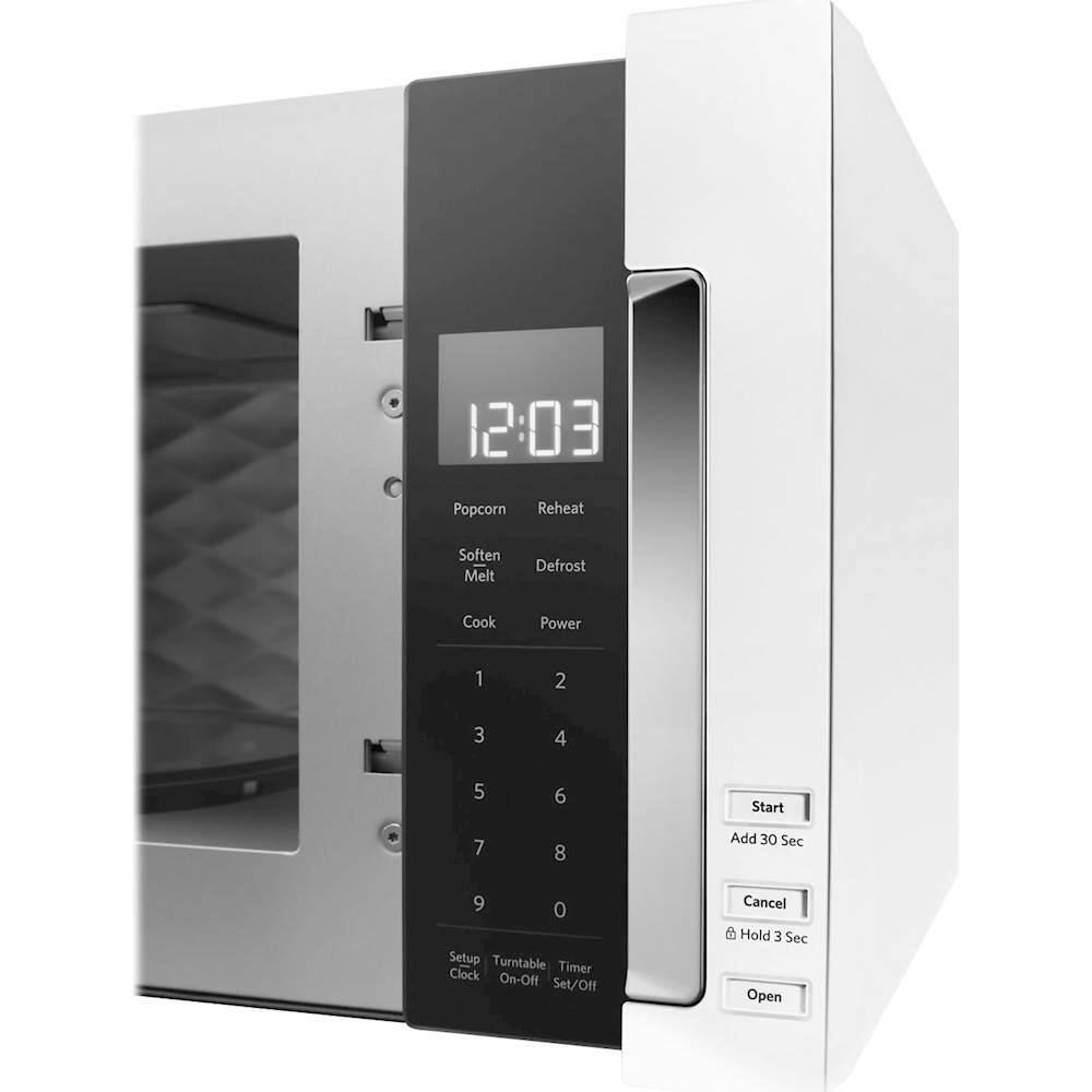 Alt View 1. KitchenAid - 1.1 Cu. Ft. Over-the-Range Microwave with Sensor Cooking - White.