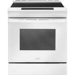 Whirlpool - 4.8 Cu. Ft. Self-Cleaning Slide-In Electric Range - White - Front_Standard