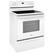 Angle. Whirlpool - 5.3 Cu. Ft. Self-Cleaning Freestanding Electric Range - White.