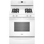 Whirlpool - 5.0 Cu. Ft. Self-Cleaning Freestanding Gas Range - White - Front_Standard