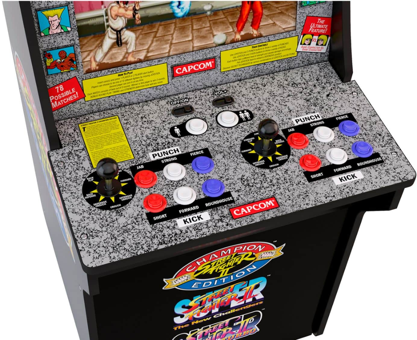 Customer Reviews: Arcade1Up Street Fighter Arcade Cabinet Street ...