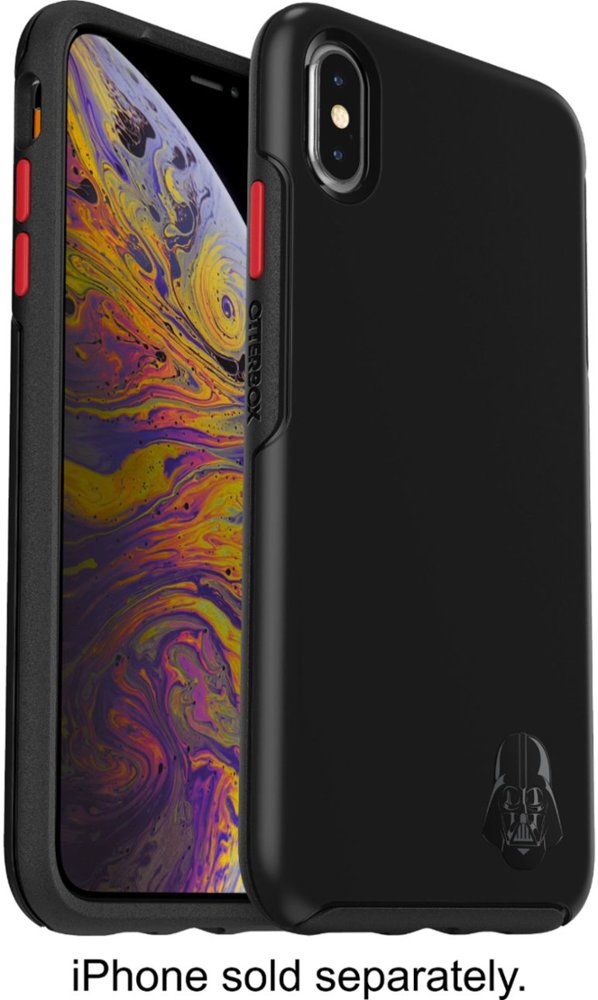 symmetry series galactic collection case for apple iphone xs max - darth vader
