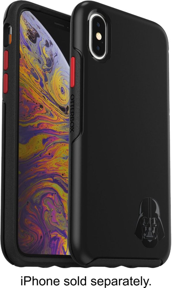 symmetry series galactic collection case for apple iphone x and xs - darth vader