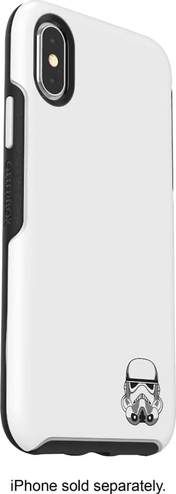 symmetry series galactic collection case for apple iphone x and xs - stormtrooper