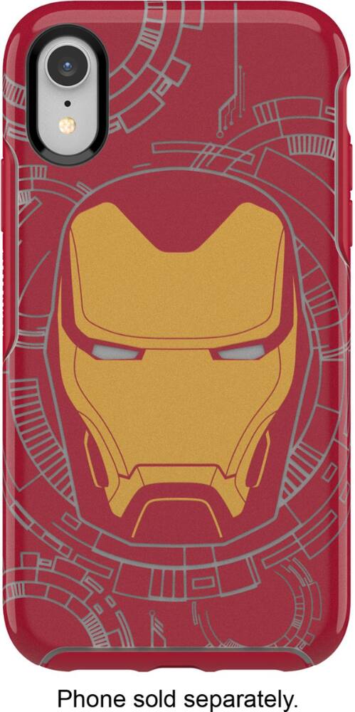 symmetry series marvel avengers case for apple iphone xr - i am iron man symmetry series marvel avengers case for apple iphone xr - i am iron man