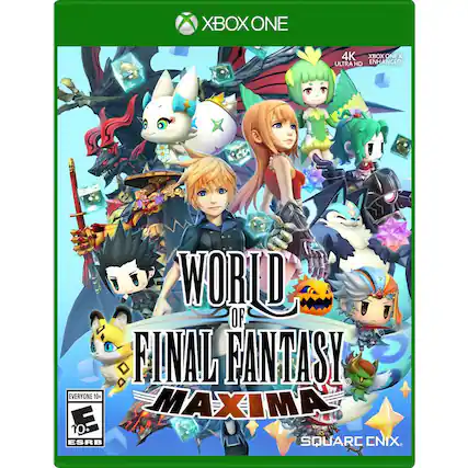 Front. Square Enix - World of Final Fantasy Maxima. - E10+ (Everyone 10+)