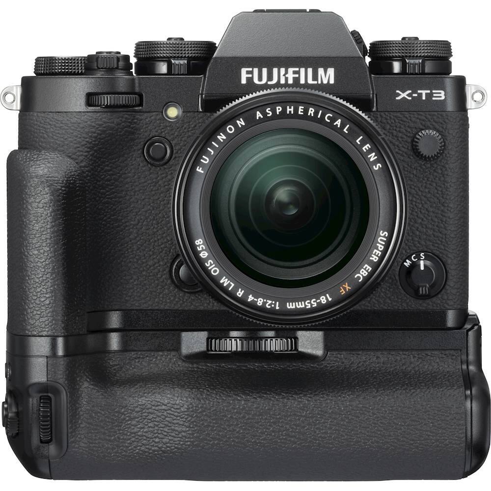 Alt View 12. Fujifilm - X Series X-T3 Mirrorless Camera with XF18-55mm F2.8-4 R LM OIS Lens - Black.