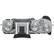 Top. Fujifilm - X Series X-T3 Mirrorless Camera (Body Only) - Silver.