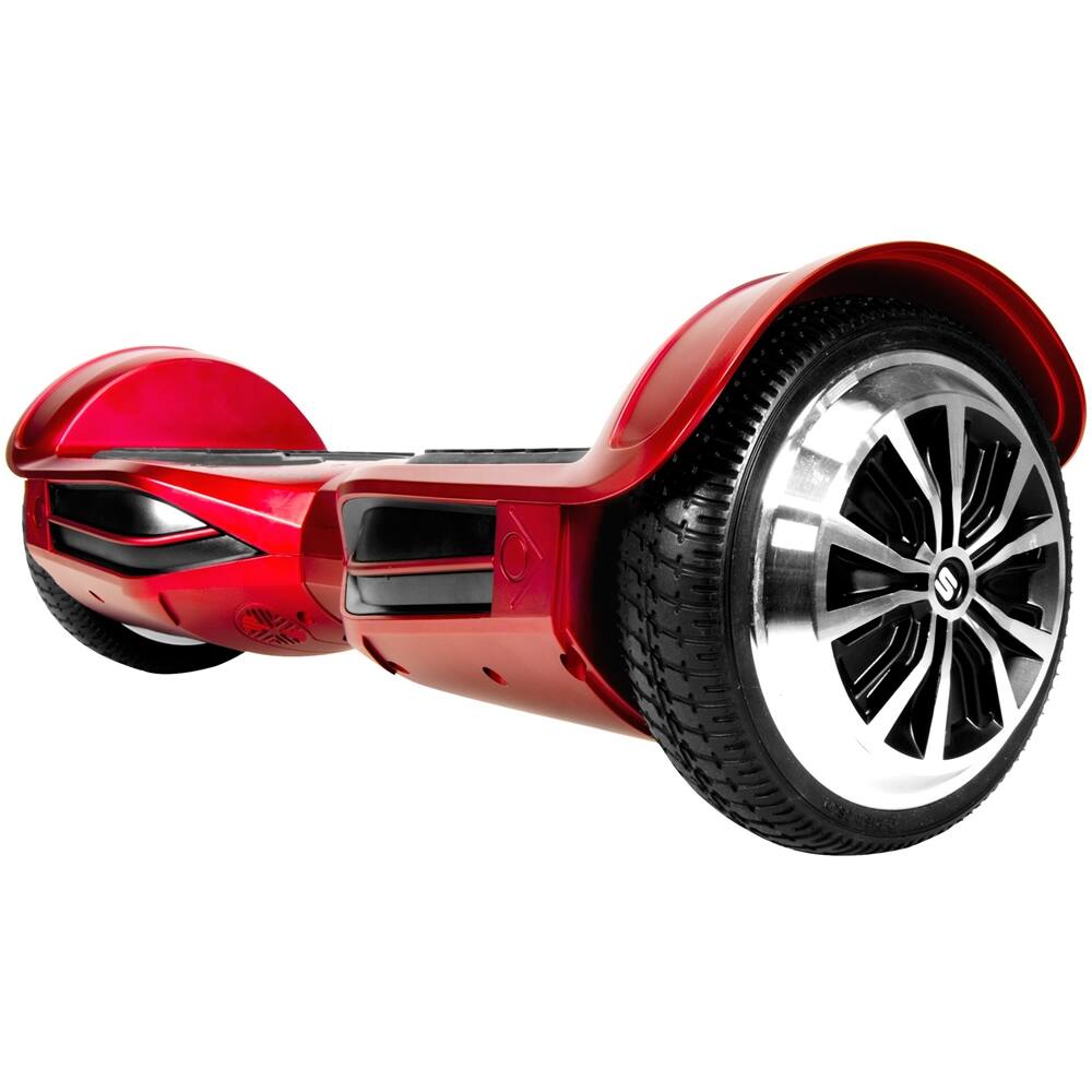 Front. Swagtron - T380 Self-Balancing Scooter - Red.