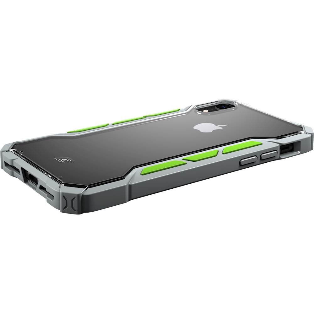 rally case for apple iphone xr - lime/light gray