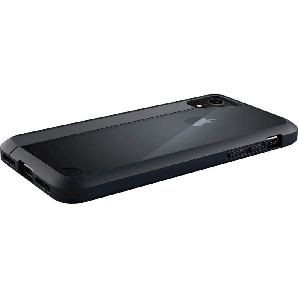 illusion case for apple iphone xr - black illusion case for apple iphone xr - black