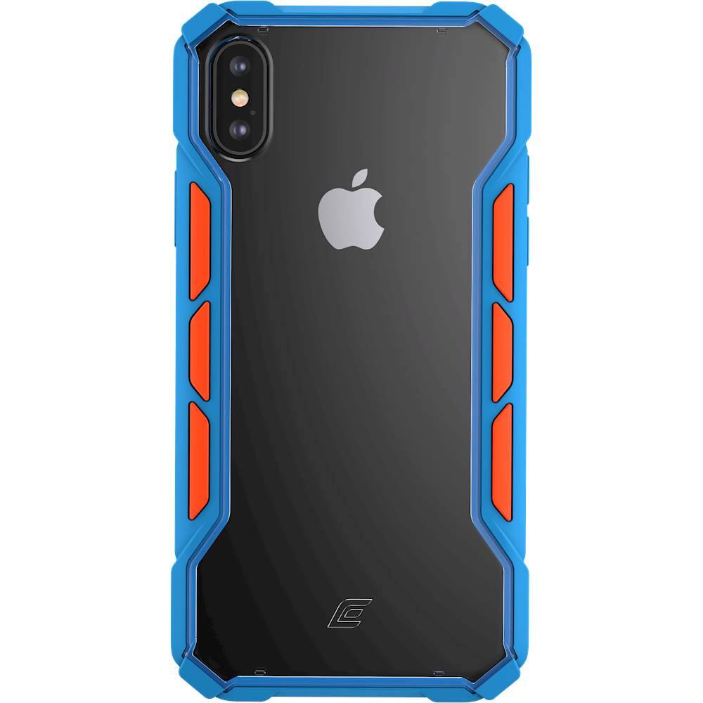 rally case for apple iphone xs max - blue/orange rally case for apple iphone xs max - blue/orange
